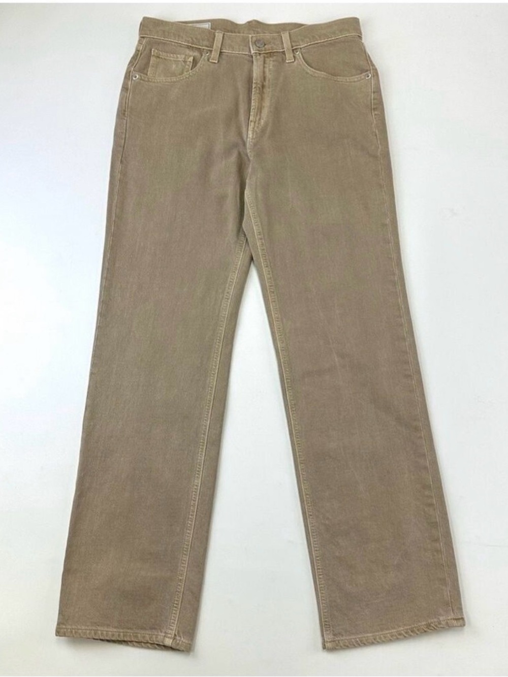 Gap 90s loose midrise sand pant Size 4 27inch waist Inseam 29 inches neutral